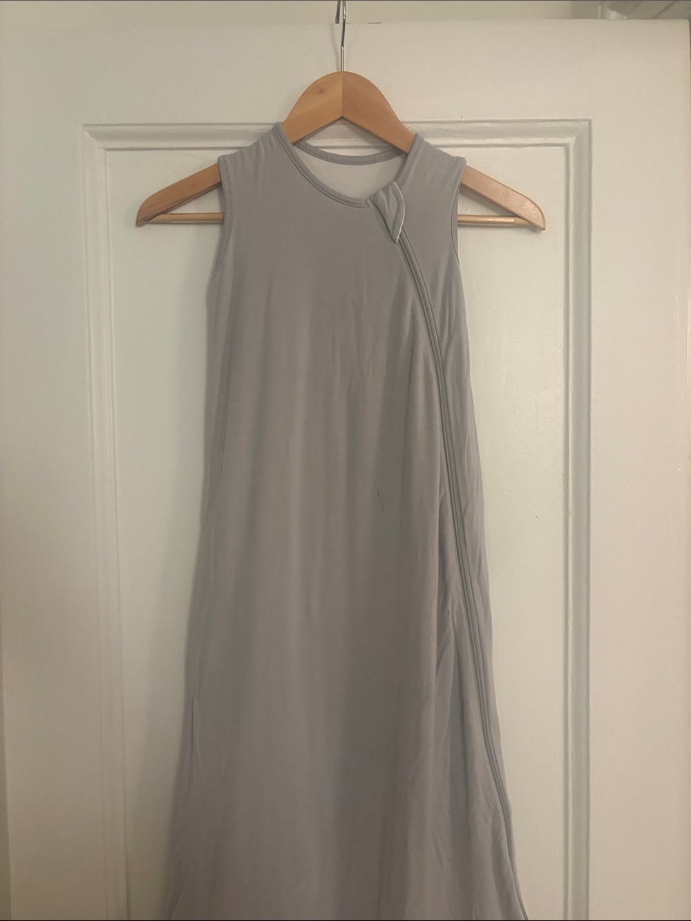 Kyte BABY - 0.5 Tog Sleeveless Gray Sleep Sack - Light Gray